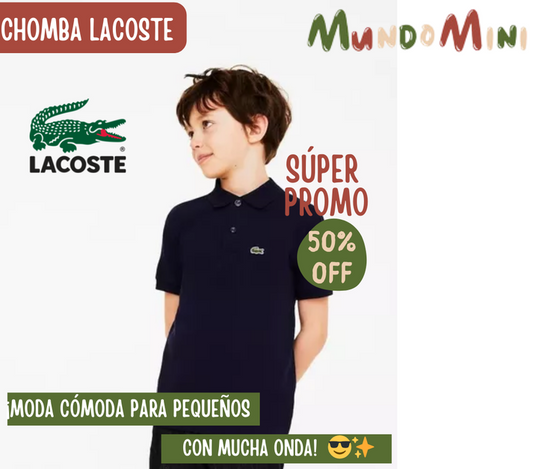 Chomba Lacoste para Niños