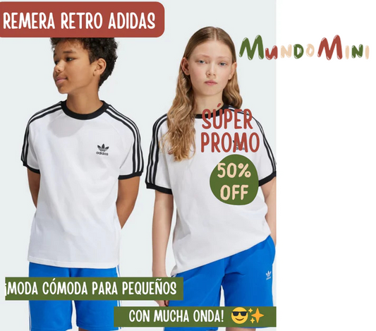 Remera Adidas Retro Unisex