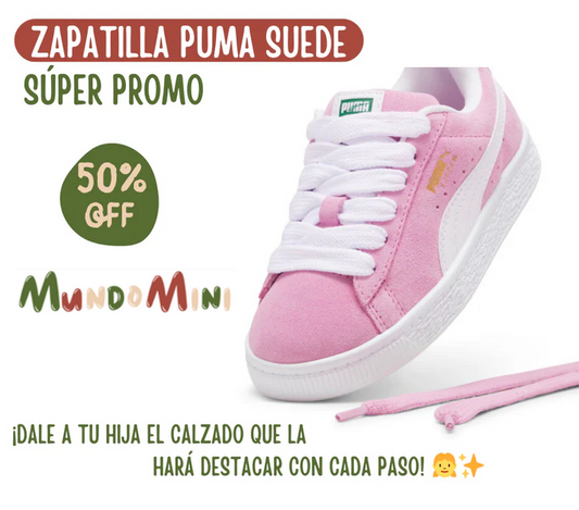 ZAPATILLA PUMA SUEDE XL - ROSA